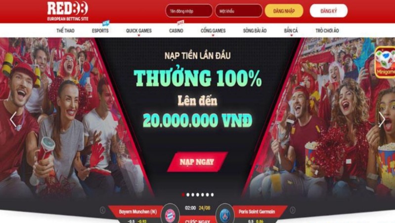 RED88 đem đến nhiều chương trình khuyến mãi tuyệt vời cho người chơi